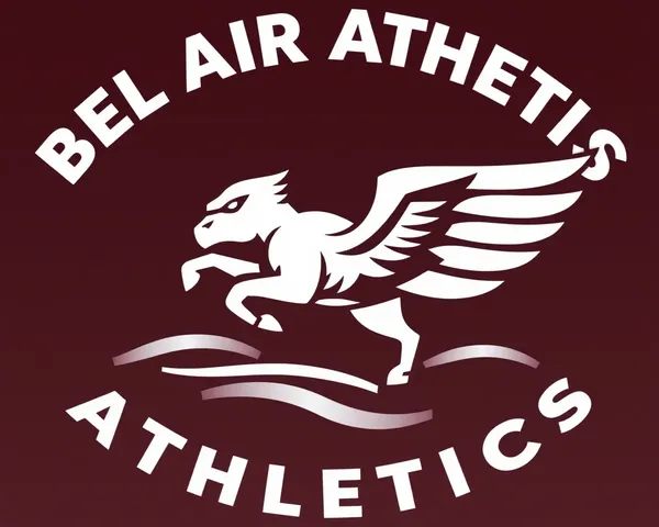 Bel Air Athletics Logo PNG Image File