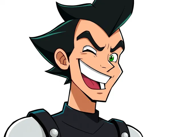 Ben Tennyson Grin PNG File Moved