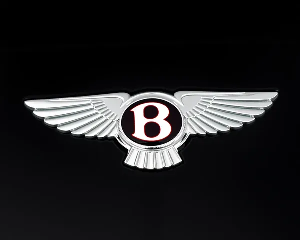 Bentley Chrome Logo PNG Image Found