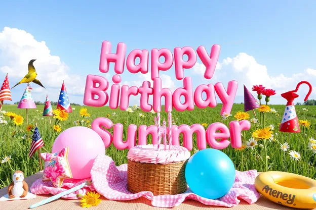 Best Happy Birthday Summer Images to Use