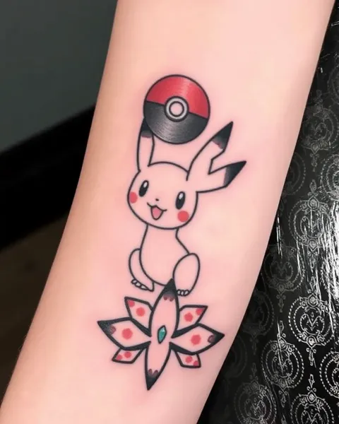 Best Pokemon Tattoo Designs for Lovers