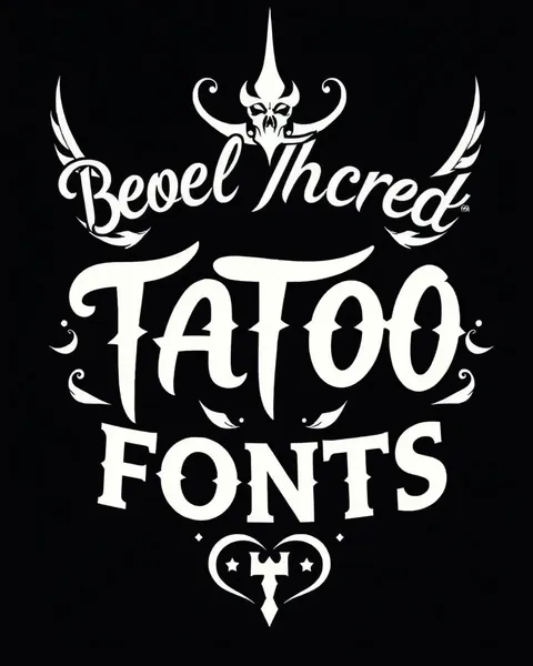 Best Tattoo Fonts for Minimalist and Bold Designs