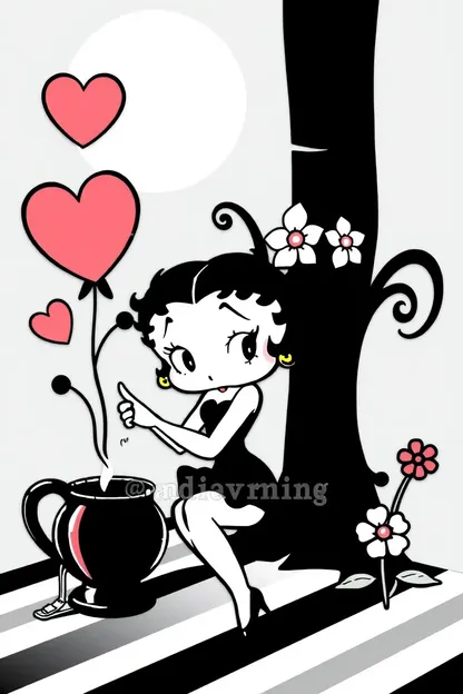 Betty Boop's Morning Greeting Image Collection