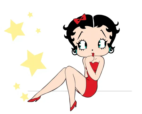 Betty Boop PNG Cartoon Character