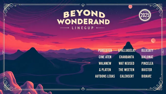 Beyond Wonderland 2025 Festival Lineup Unveiled with Hype