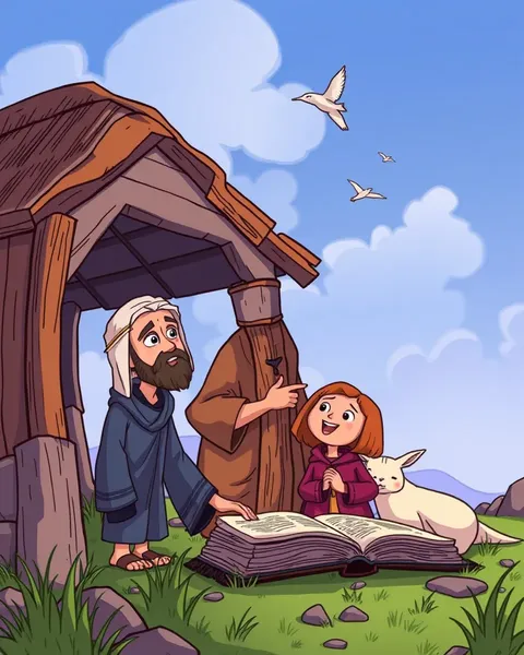 Bible Stories Brought to Life in Cartoon Form