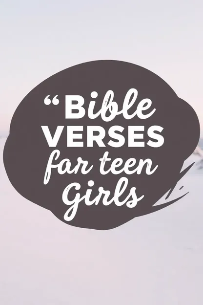 Bible Verses for Teen Girls Guidance and Direction