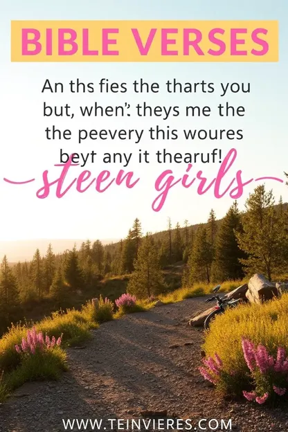 Bible Verses for Teen Girls Hope and Renewal