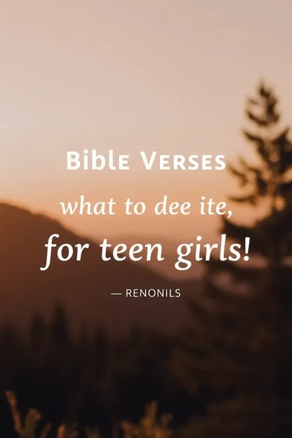 Bible Verses for Teen Girls Strength and Perseverance