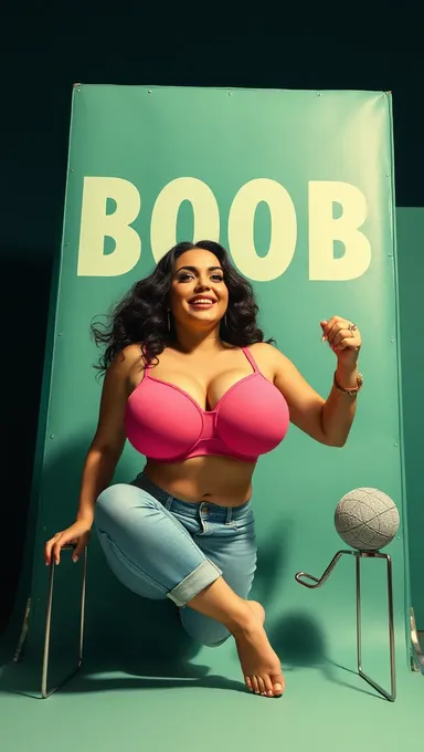 Big Boob's Nude Photo Shoot for Magazine