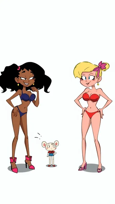 Big Boob Cartoons Attract Controversy and Debate