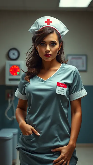 Big Boobs Nurse: Sensational Health Care Professional