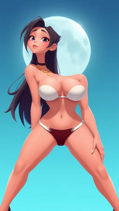 Big Boobs in Animated Sci-Fi Artwork