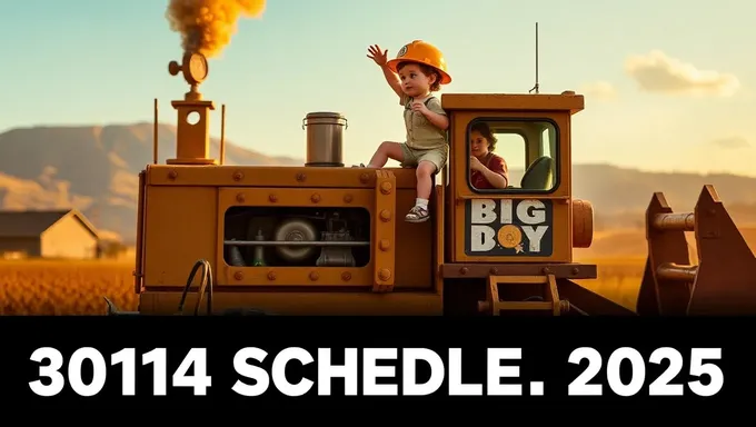 Big Boy 4014 2025 Timetable Released