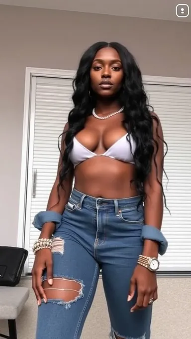 Big Ebony Boobs Dominate the Fashion Runway Scene