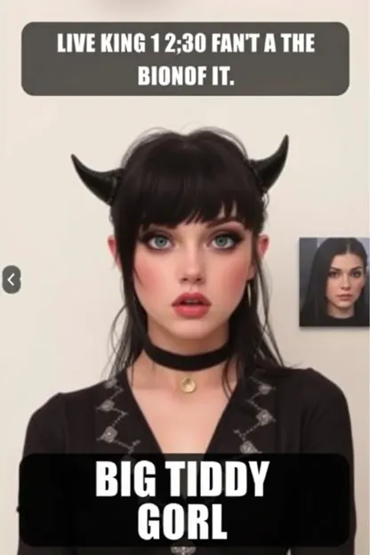 Big Tiddy Goth Girl Meme Internet Sensation Explained