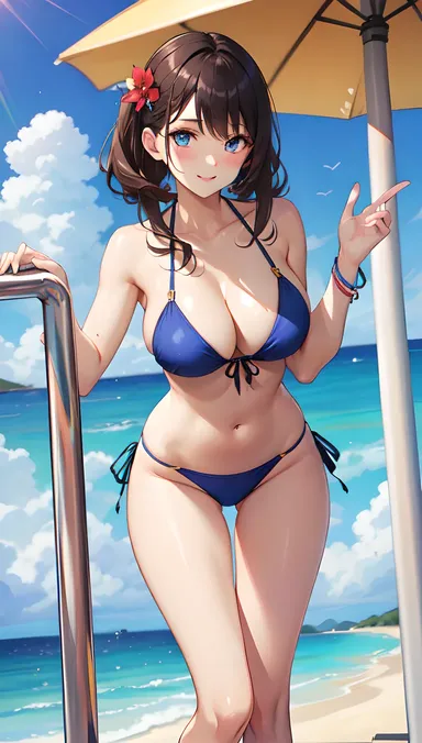 Bikini hentai: Bikini Hentai Girls and Sexy Images