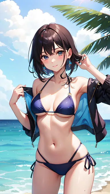 Bikini hentai: Bikini Hentai Girls and Sexy Images