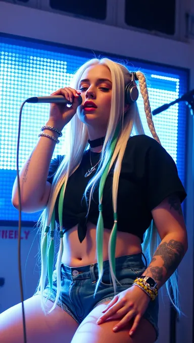 Billie Eilish's Boobs Attract Attention in Entertainment News