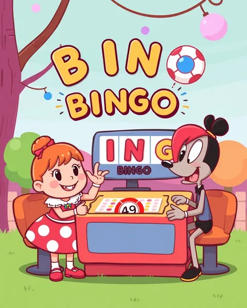 Bingo Cartoon Images for Kids' Delight