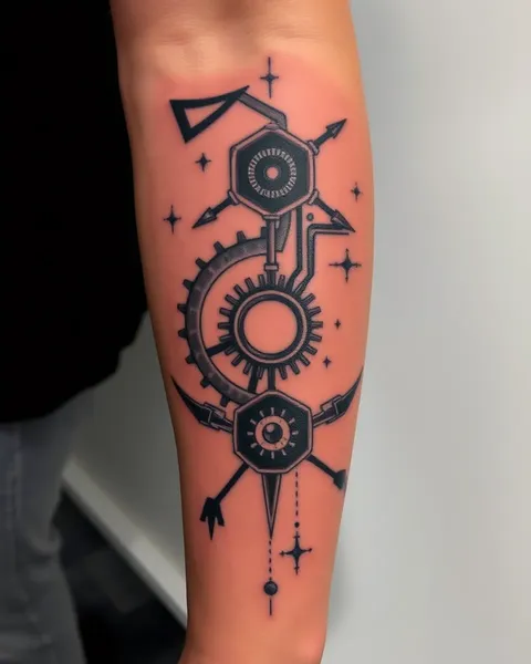 Bio Mechanical Tattoo: Advanced Body Modification