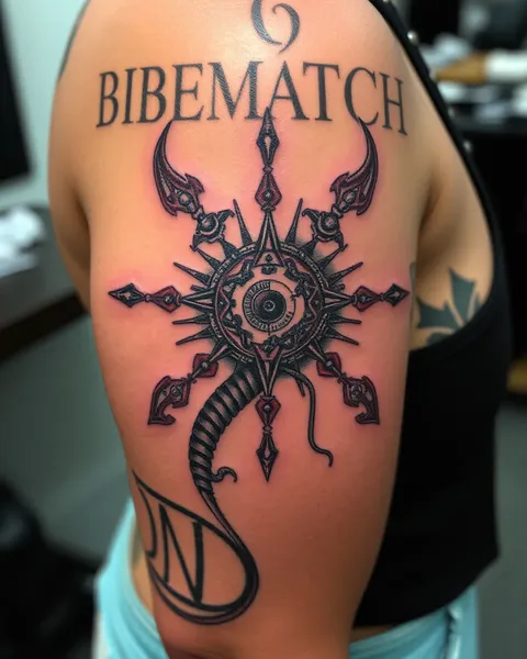 Biomech Tattoo: A Futuristic and Edgy Design