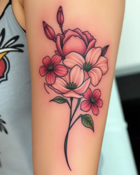 Birth Month Flowers Tattoos: A Unique Expression of Self