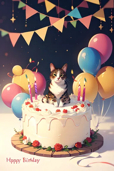 Birthday Images Featuring Animals Celebrating Another Year of Life