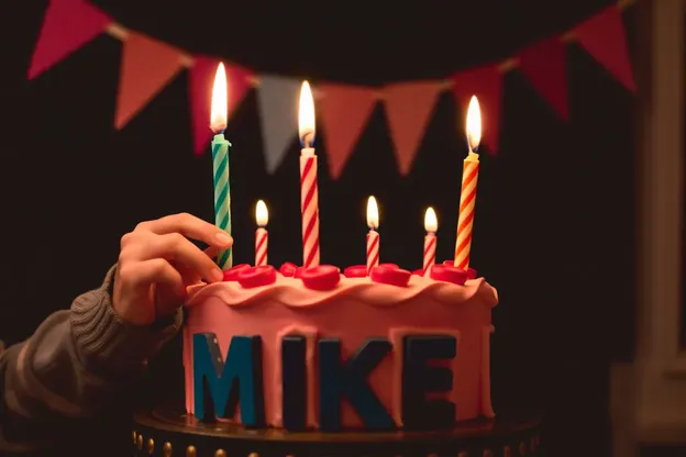 Birthday Mike Images with Happy Memories