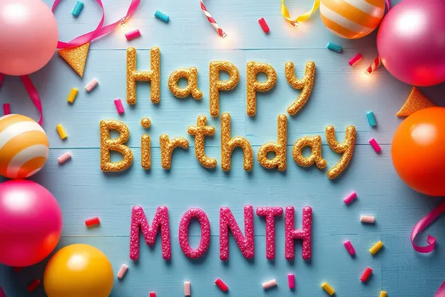 Birthday Month Images for Happy Birthday Celebration