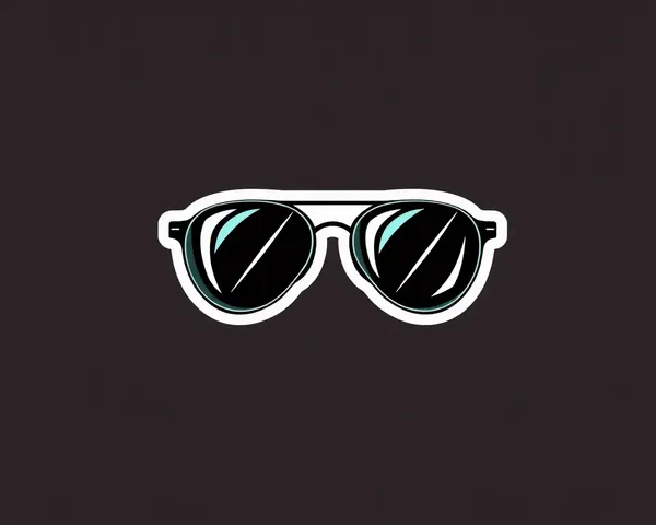 Black Aviator Glasses Icon PNG Image Found Again