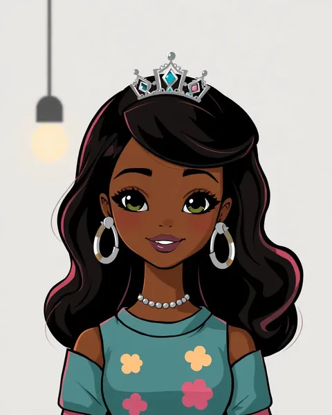 Black Barbie Cartoon Images Exist Online