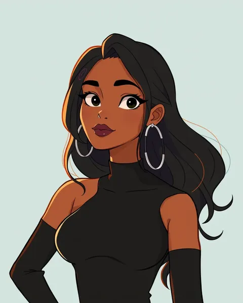 Black Female Cartoon Images and Stereotypes in Media