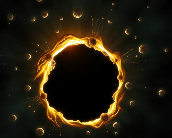 Black Hole PNG Image for Space Exploration and Research