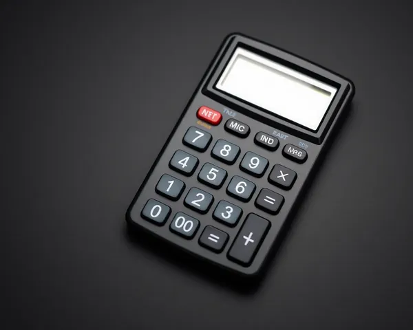 Black PNG Calculator Icon for Download