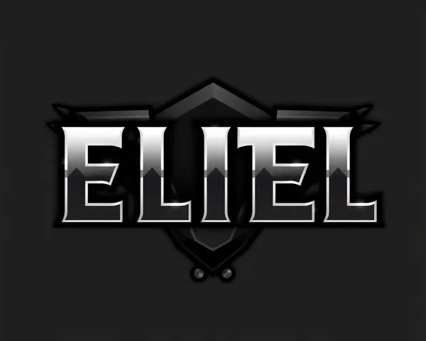 Black Steel Elite Logo PNG Symbol Found