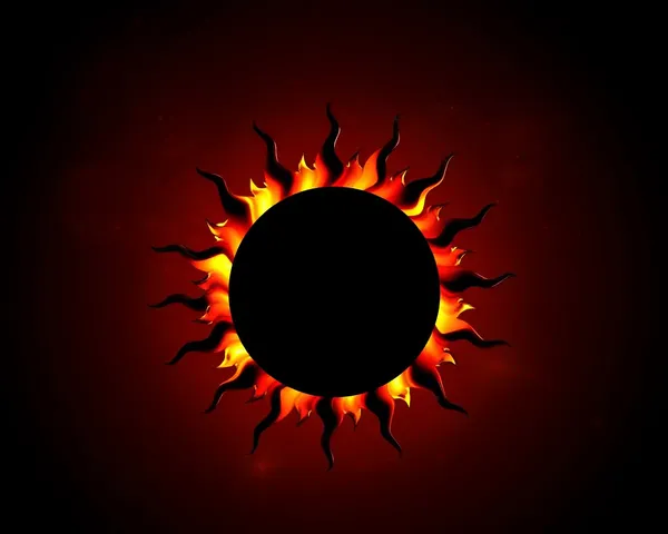 Black Sun PNG Picture File Found