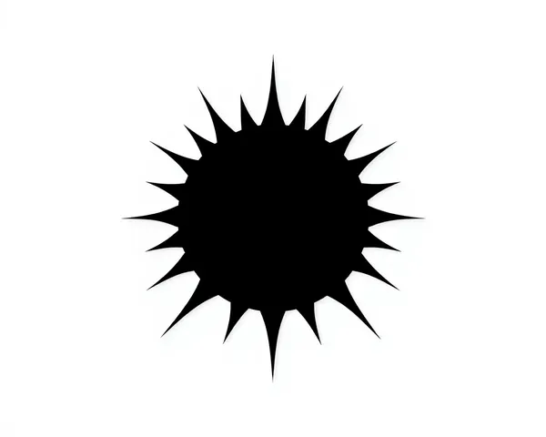 Black Sun PNG Picture File Located