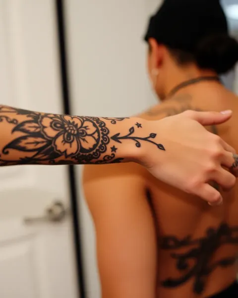 Blackwork Tattoos: Intricate Designs on Human Skin