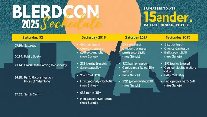 Blerdcon 2025 Schedule Highlights Special Guests