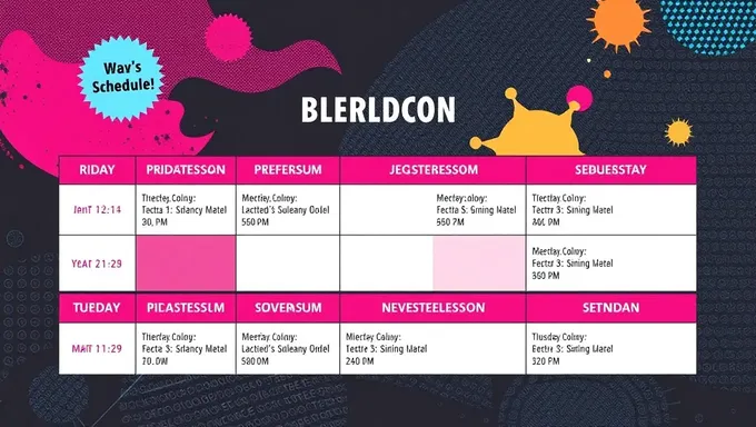 Blerdcon 2025 Schedule Offers Networking Opportunities