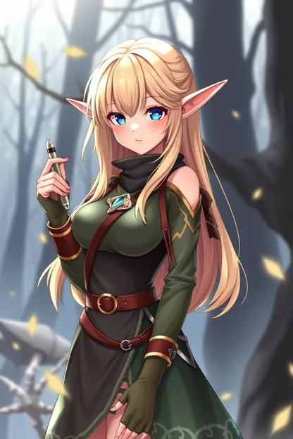 Blond Anime Girl Pfp Elf Profile Picture Shared Online Daily