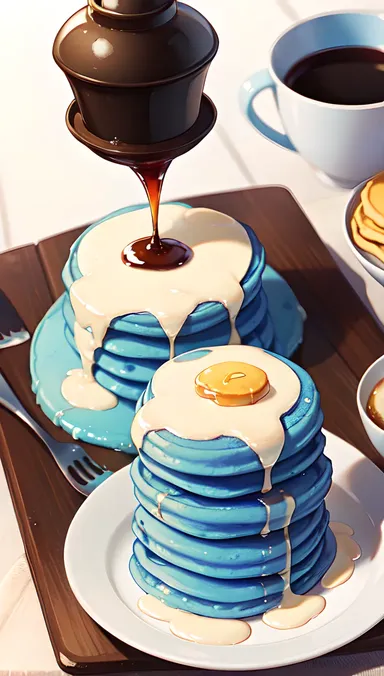 Blue Pancakes R34: Delicious and Easy to Prepare