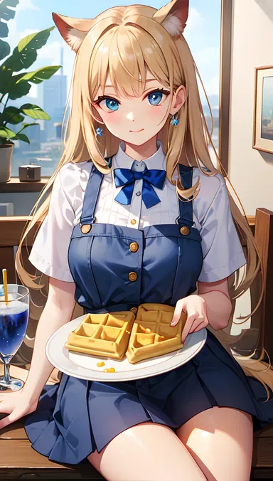 Blue Waffles R34: Blue Waffles with R34 Filling Recipe