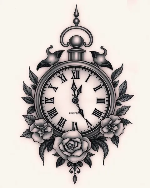 Bold Clock Tattoo Ideas for the Adventurous