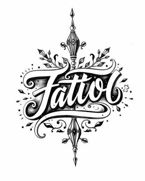 Bold Lettering Tattoo Designs for Attention-Grabbing Art