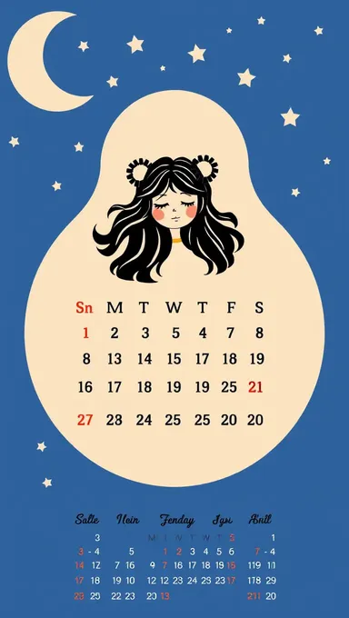 Boob Calendar for Body Positivity