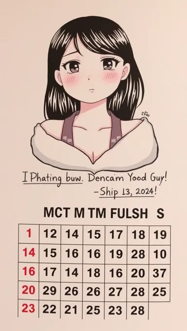 Boob Calendar for Women's Empowerment