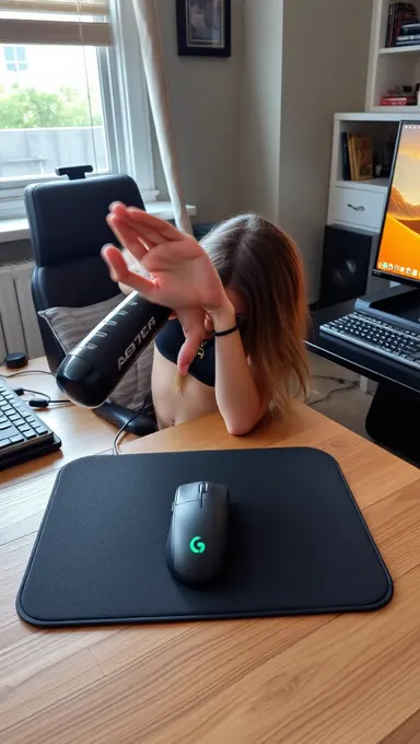 Boob Mouse Pad Found in Computer Accessory