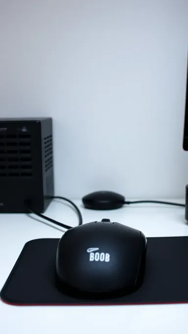 Boob Mouse Pad with Built-in Wrist Rest